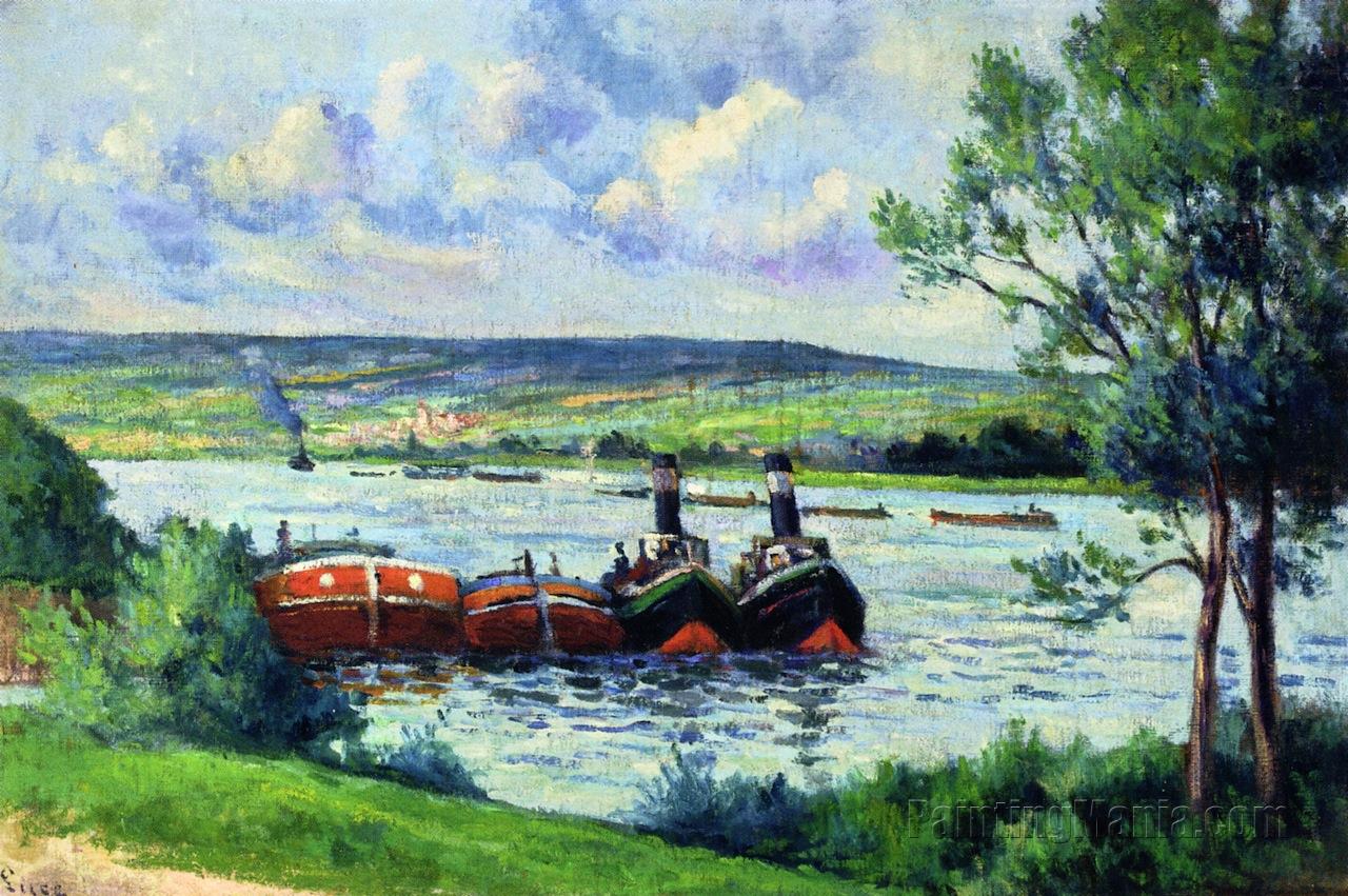 Mericourt, Barges and Tug Boats