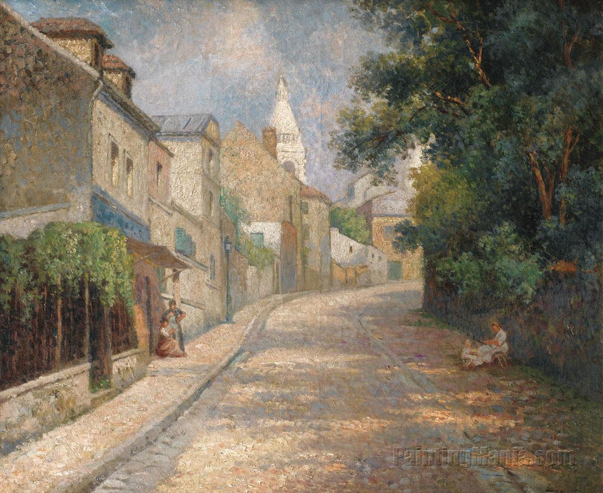 Montmartre, La Rue de L'Abreuvoir