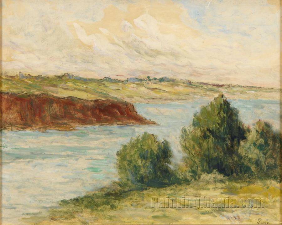 Paysage (Environs de Rolleboise)