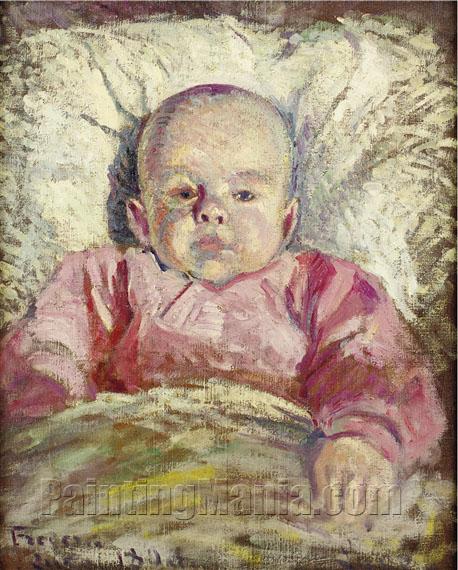 Portrait of Frederick Luce, Baby