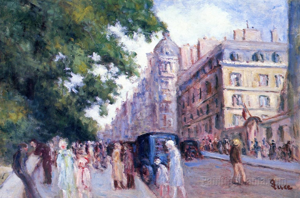 Street Scene in Paris