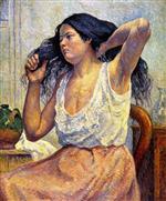 Madame Bouin at Her Toilet (Woman Combing Her Hair)