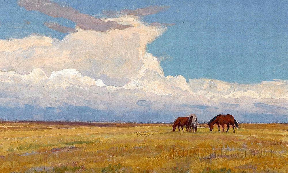 Clouds and Prairie