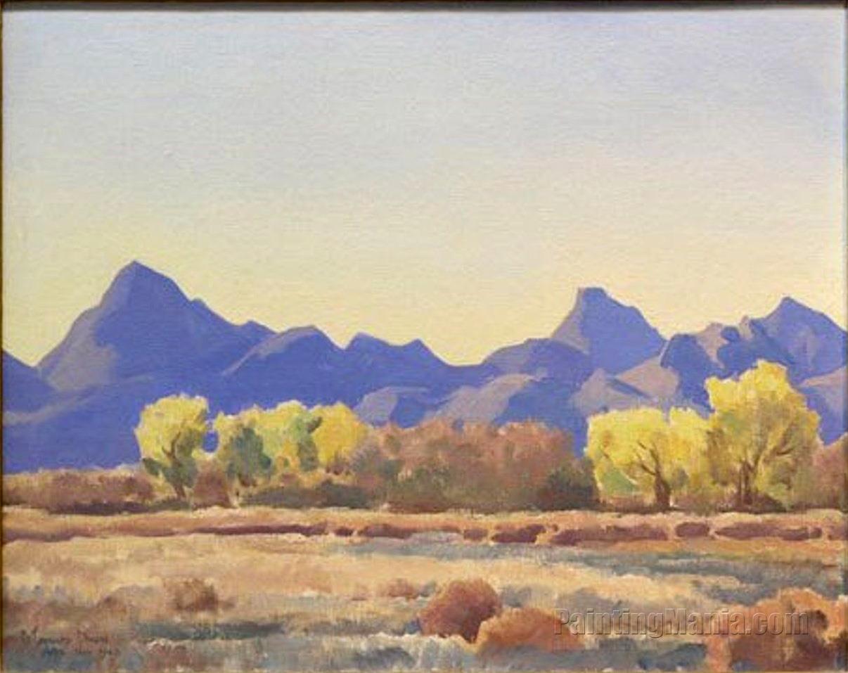 Desert Peaks and River Bottom