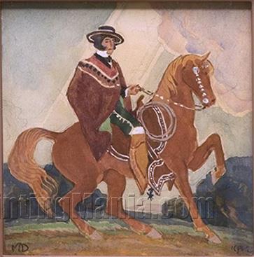 El Magnifico Vaquero on Horseback