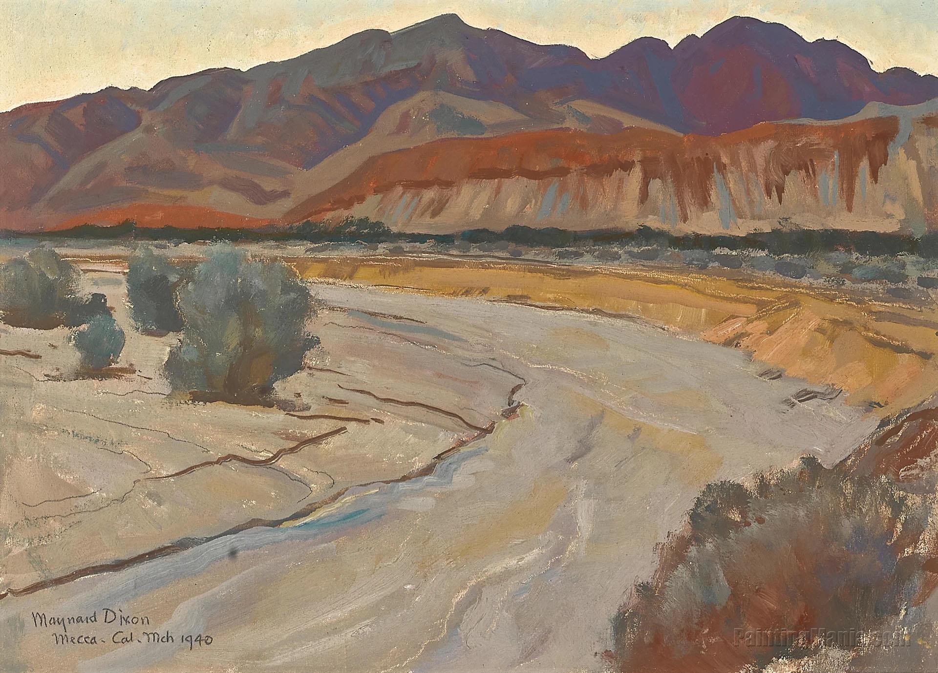 Evening on Orocopio (Painted Canyon)