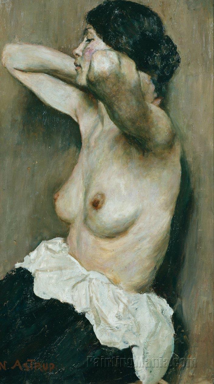 Half - Length Female Nude