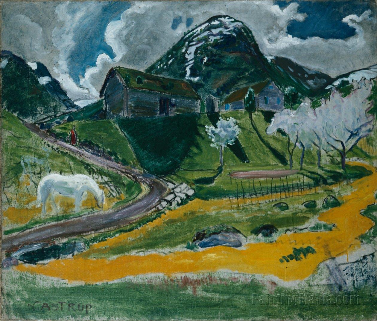 The White Horse in Spring