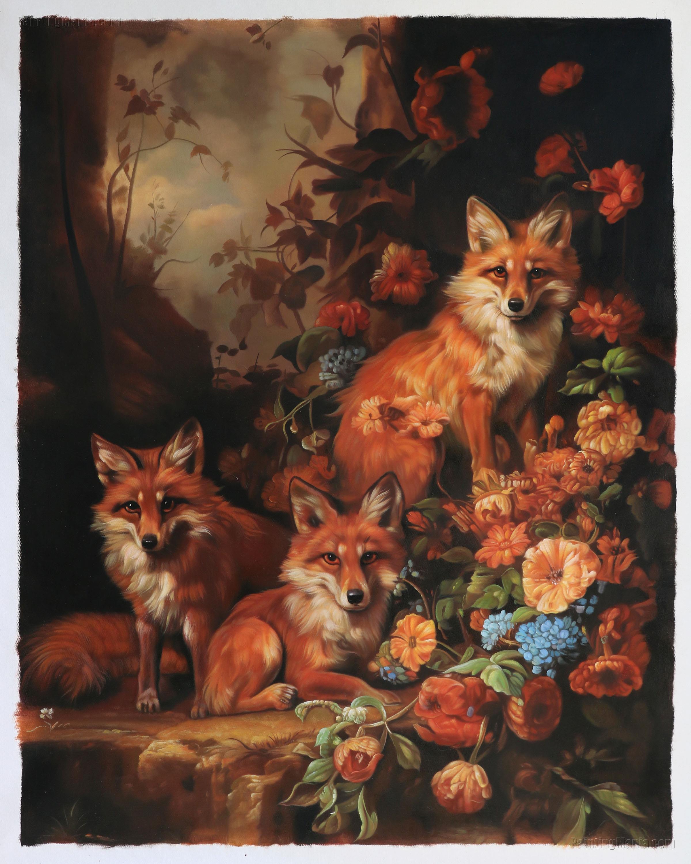 Foxes in the Forest