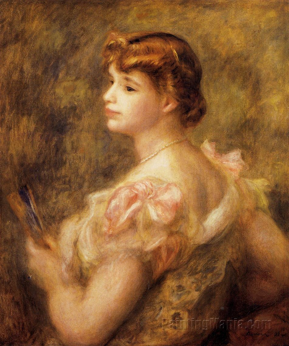 Madame Charles Fray - Pierre-Auguste Renoir Paintings