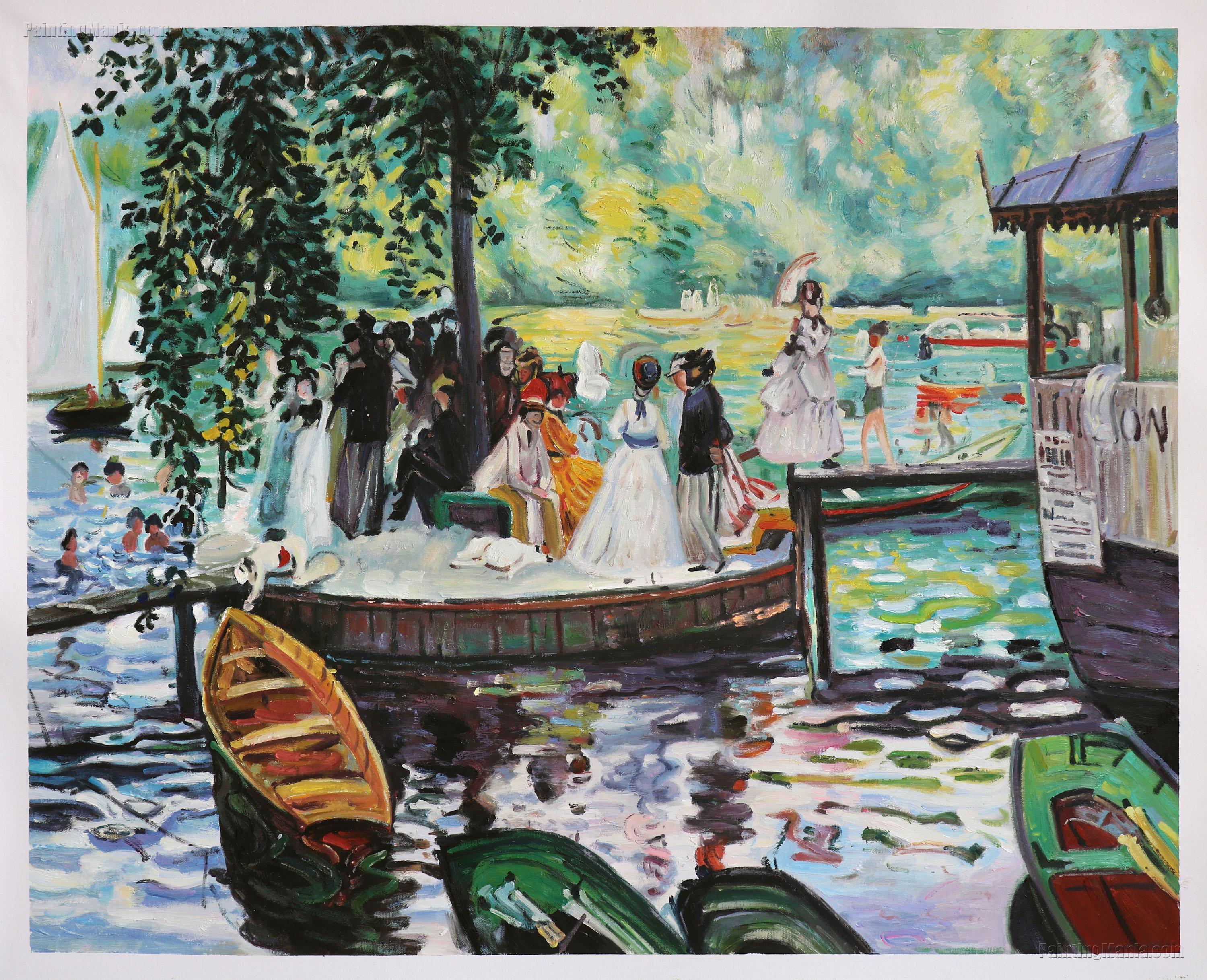 La Grenouillere 2 - Pierre-Auguste Renoir Paintings