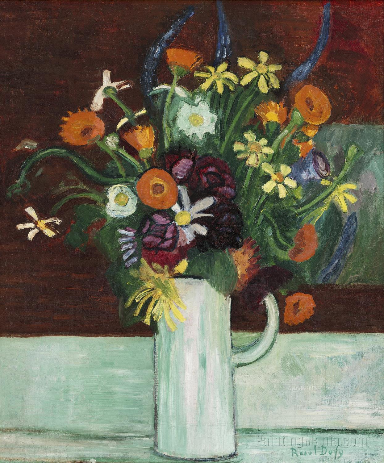 Bouquet of Flowers in a Vase