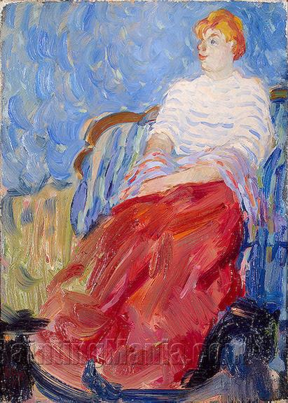 Portrait of the Artist's Sister, Suzanne Dufy