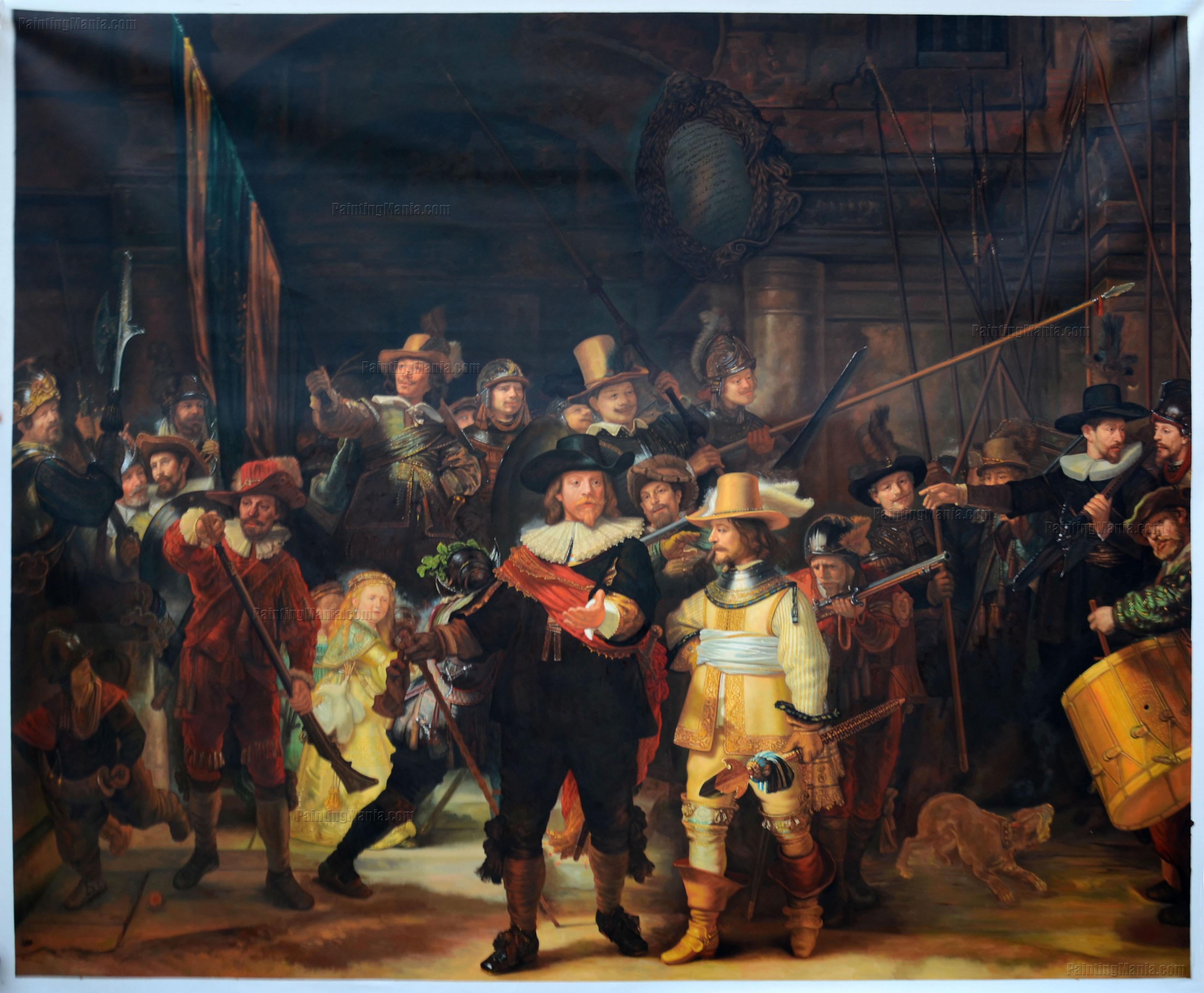 Exploring Rembrandt's Iconic Painting 'The Night Watch'