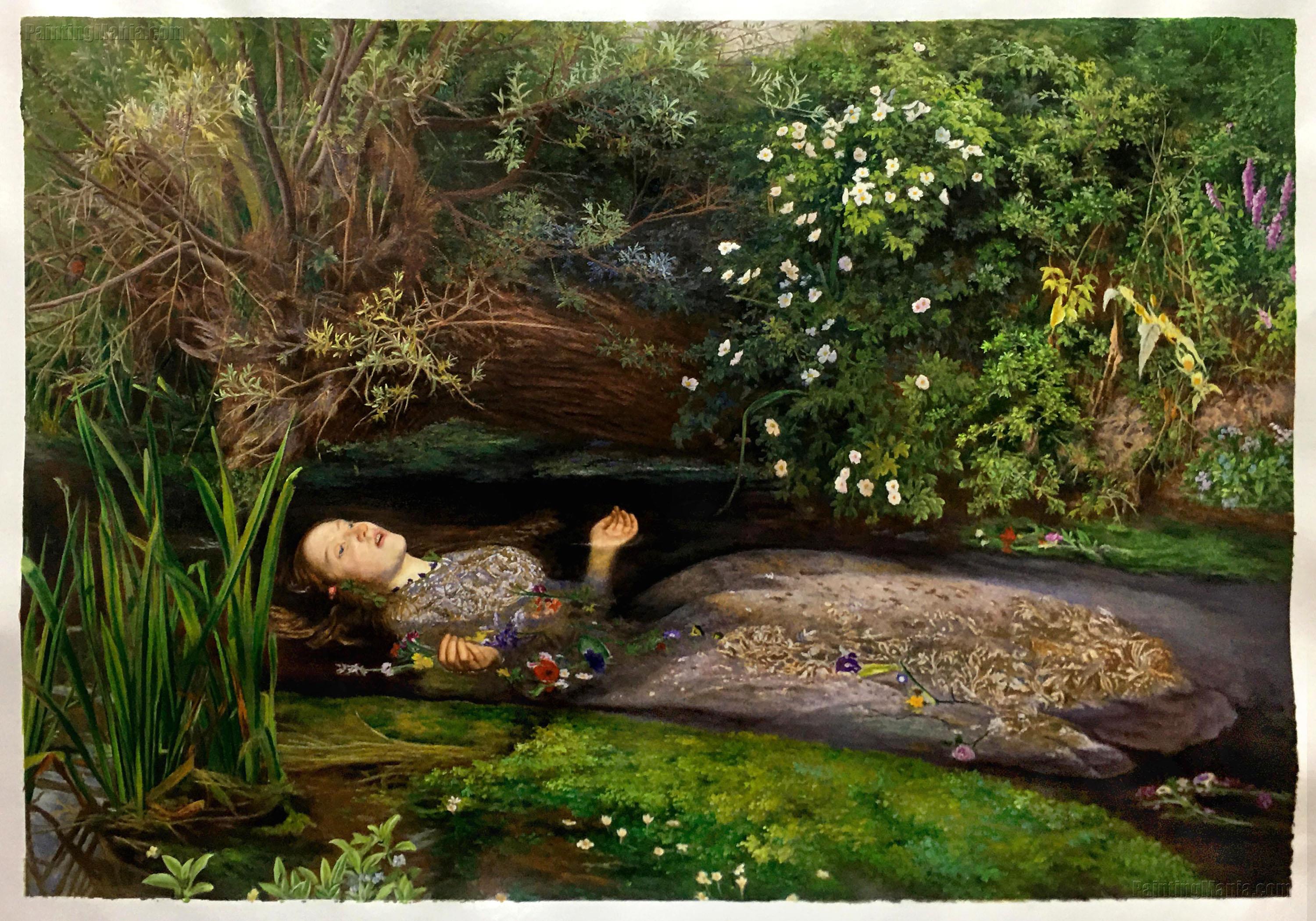 Hamlet Ophelia Painting   Ophelia 251 48827 