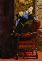 Stella - Sir John Everett Millais Paintings