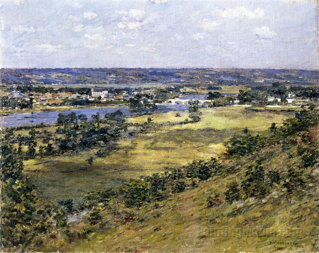 Valley of the Seine 1892 - Theodore Robinson Paintings