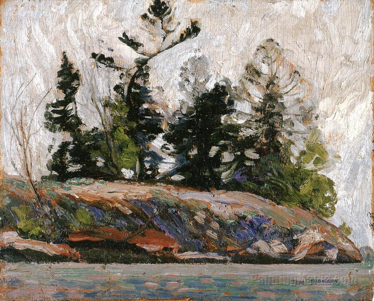 Spring, French River