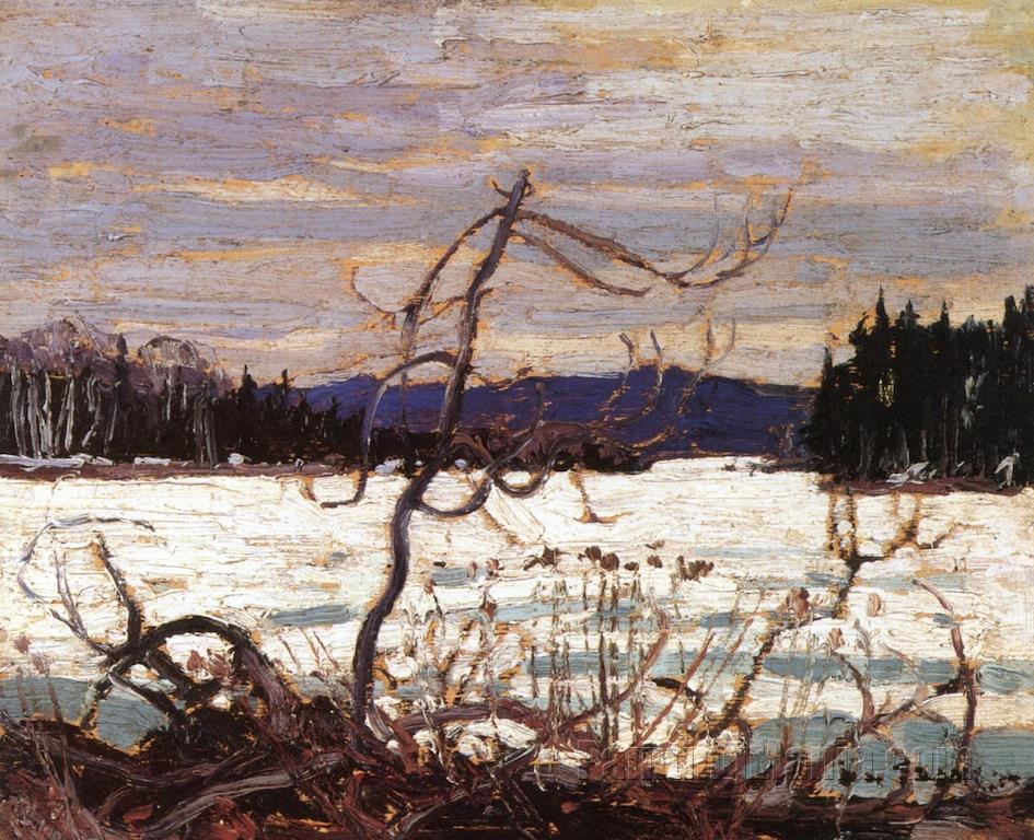 Spring Ice, Canoe Lake