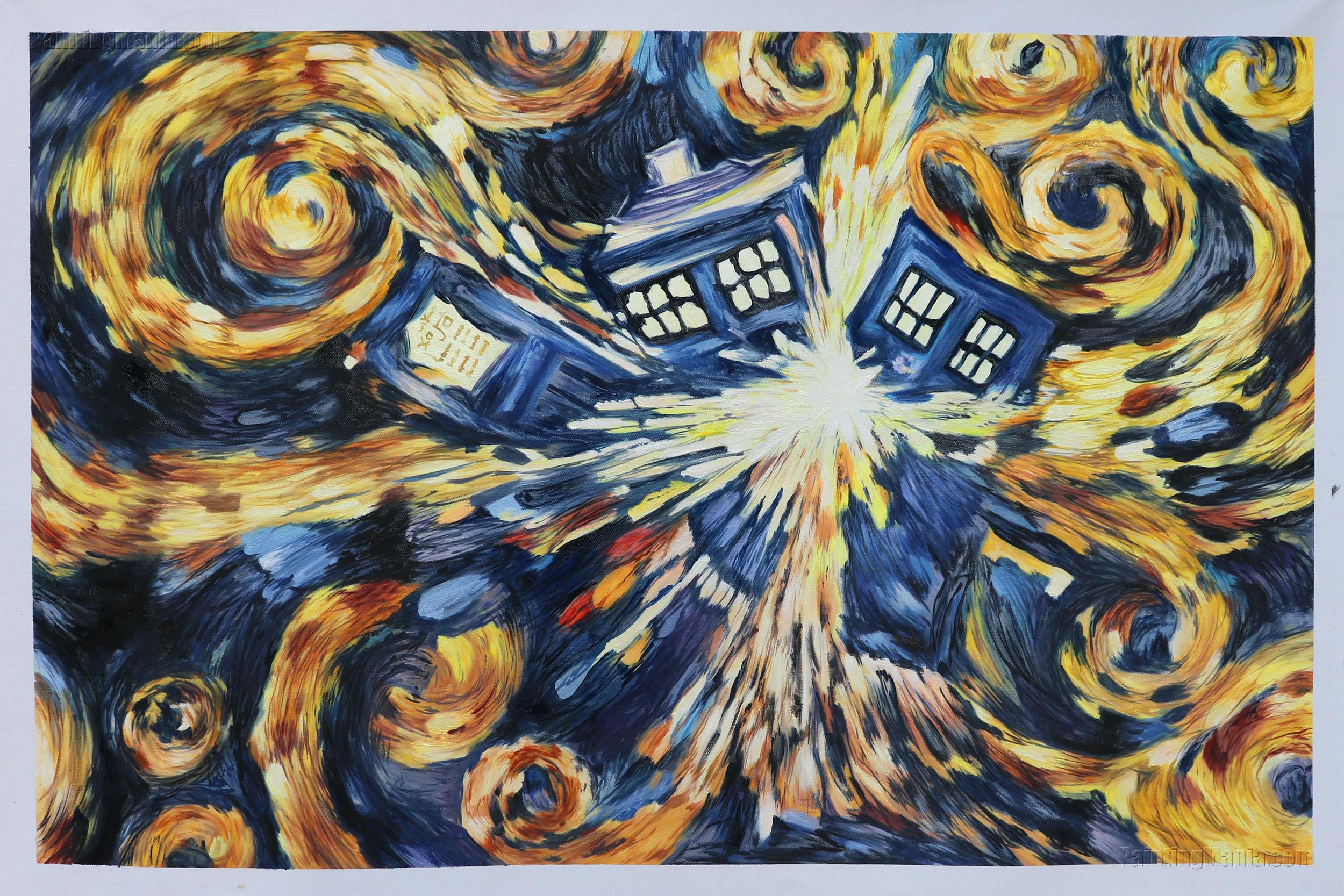 Doctor Who Artwork Tardis
