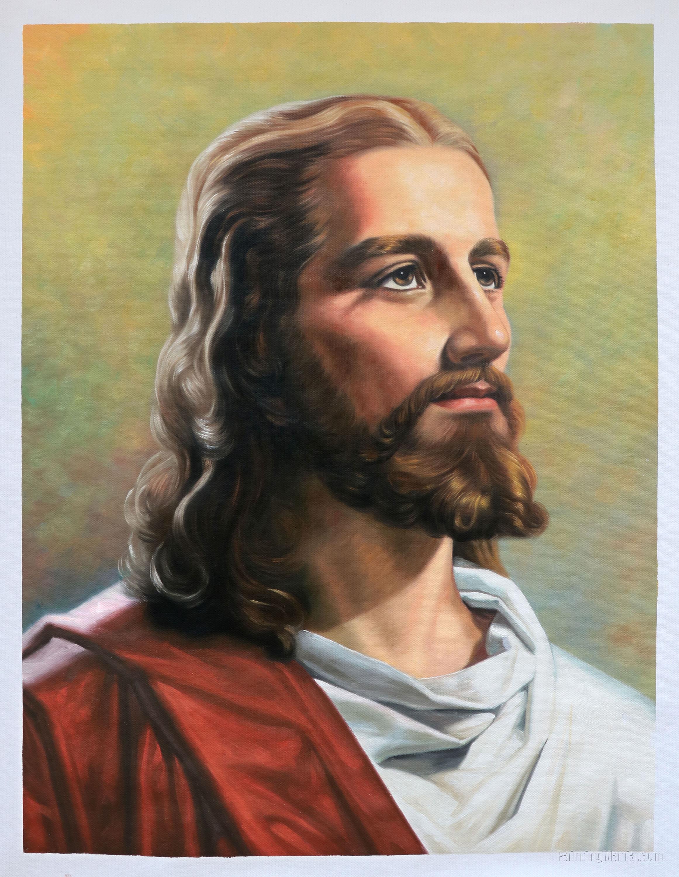 Portrait Jesus Christ Printable   Jesus Christ Portrait 56 6196 