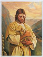 Jesus Christ with Lamb