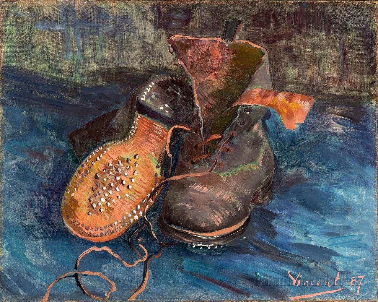 A Pair of Shoes 1887 - Vincent van Gogh 