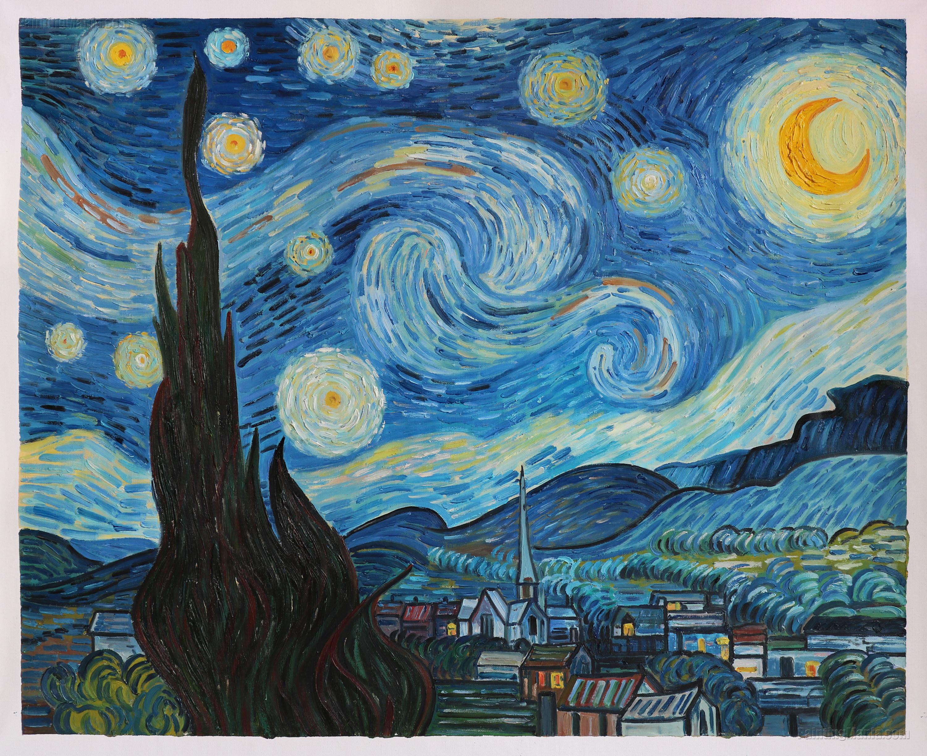 The Starry Night Vincent Van Gogh - vrogue.co