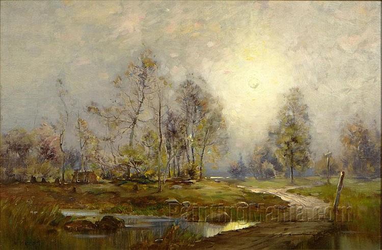 Landscape with Stream