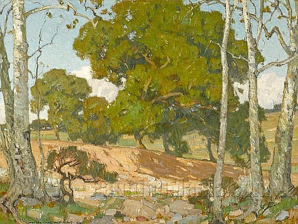 Oaks and Sycamores 1912