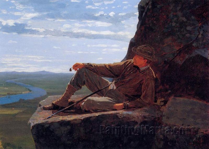 Mountain Climber Resting